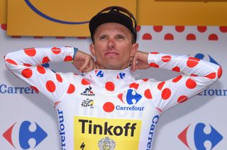 Rafa Majka (Tinkoff) sealed his KOM win on stage 19