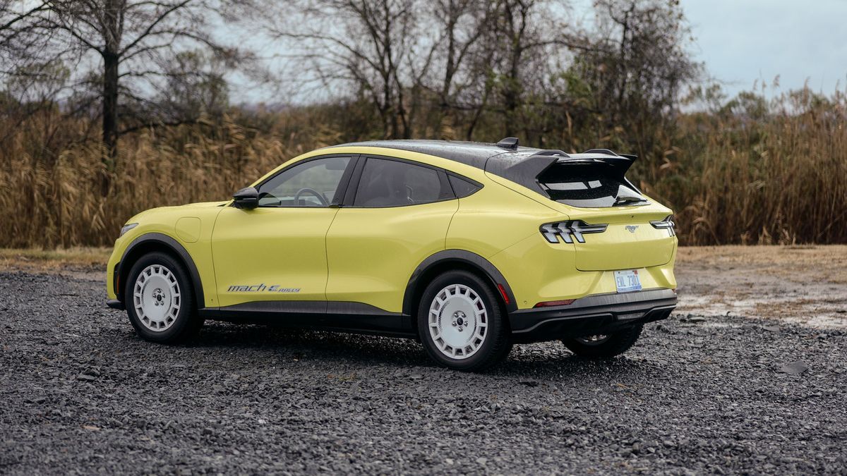 2024 Ford Mustang Mach-E Rally test drive.