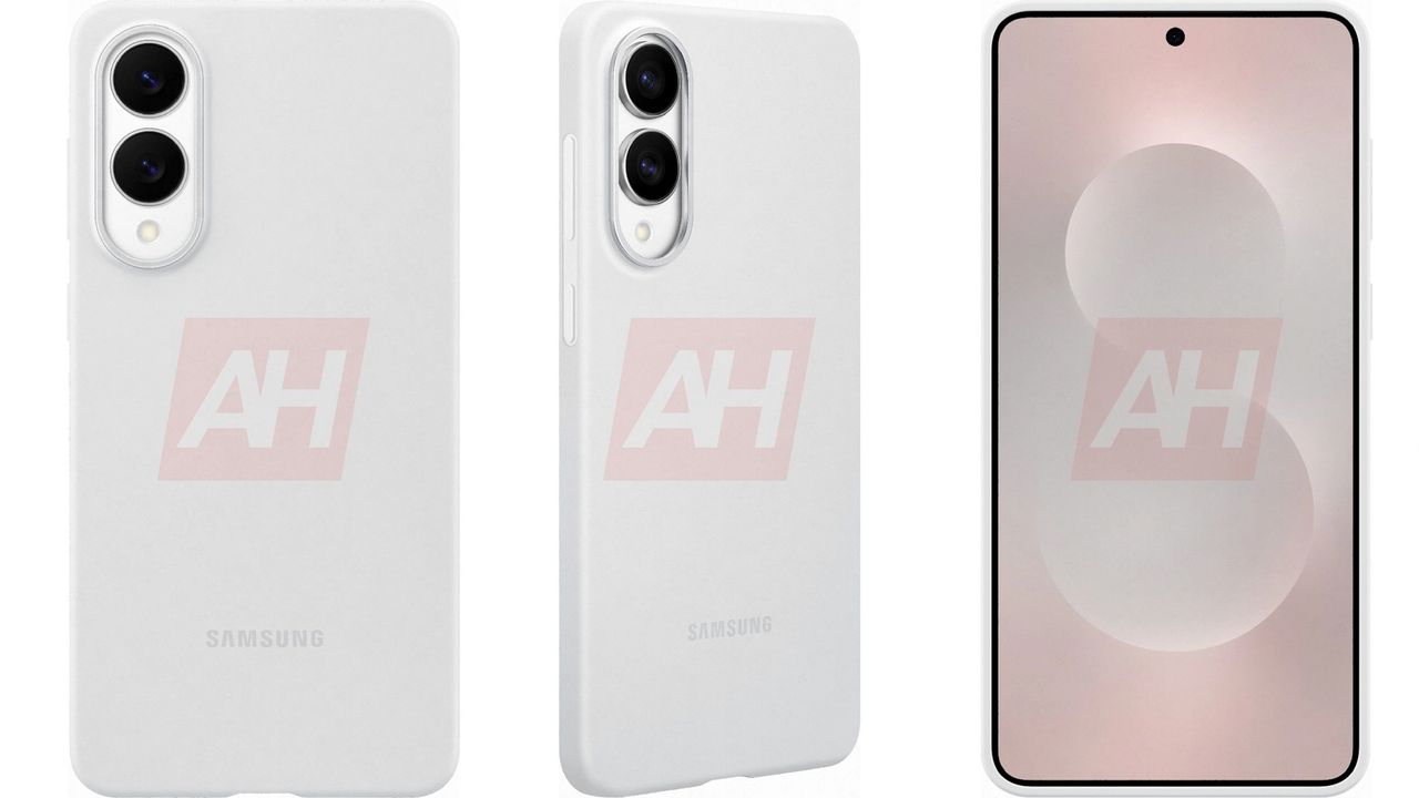 Leaked images of Samsung phone cases for the Samsung Galaxy S25 Edge via Android Headlines