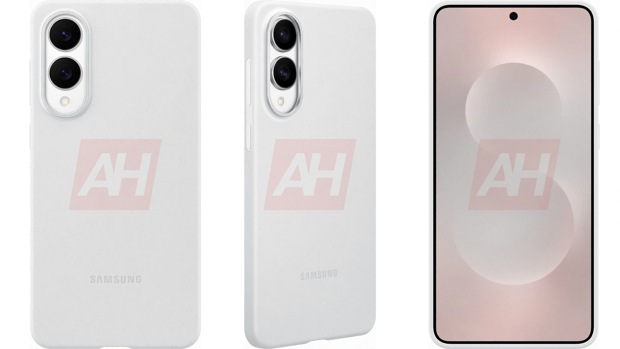 Leaked images of Samsung phone cases for the Samsung Galaxy S25 Edge via Android Headlines