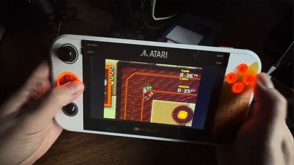 MyArcade Atari Gamestation Go gaming