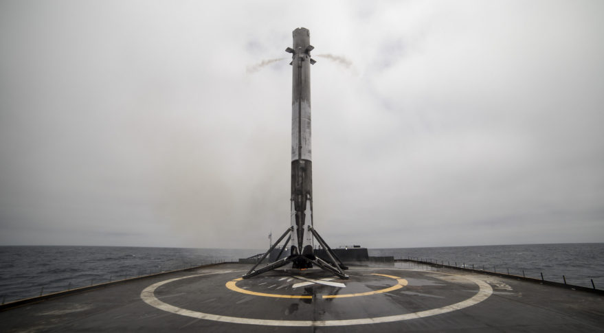 Falcon 9 first stage booster