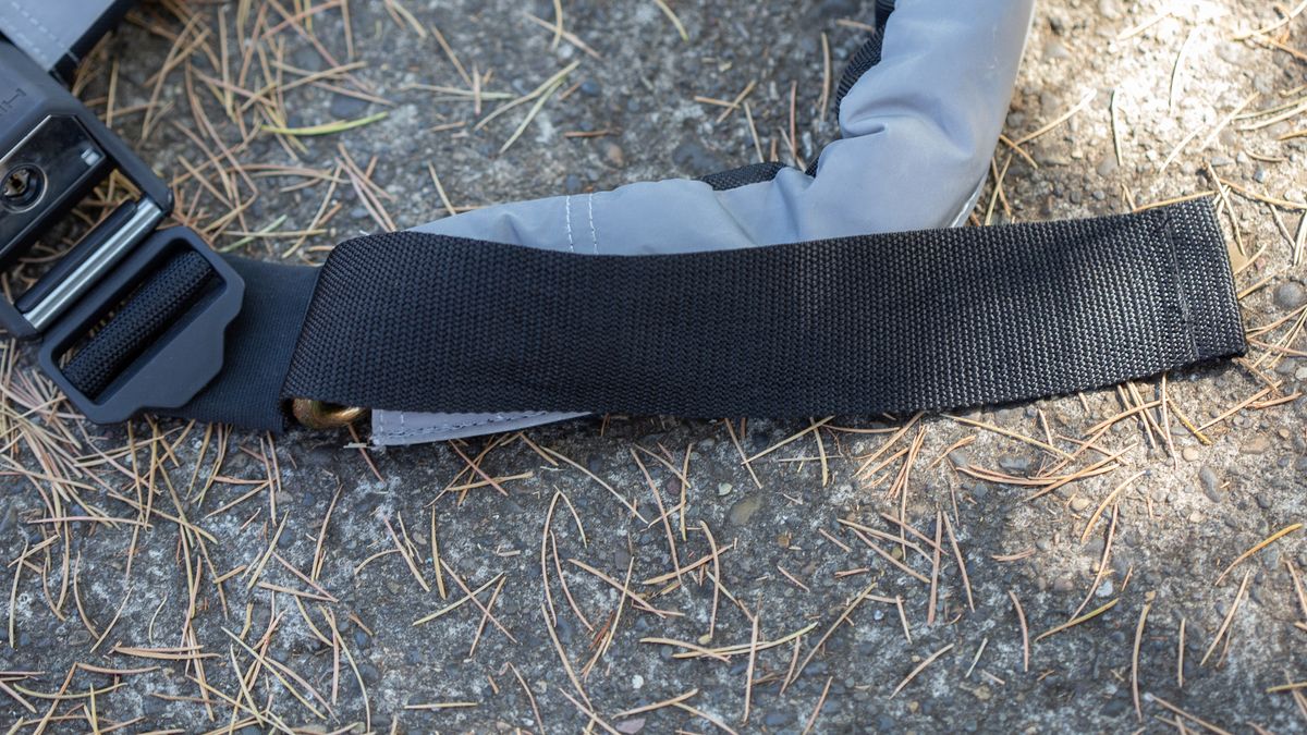 Hiplok Gold Chain Lock extra webbing