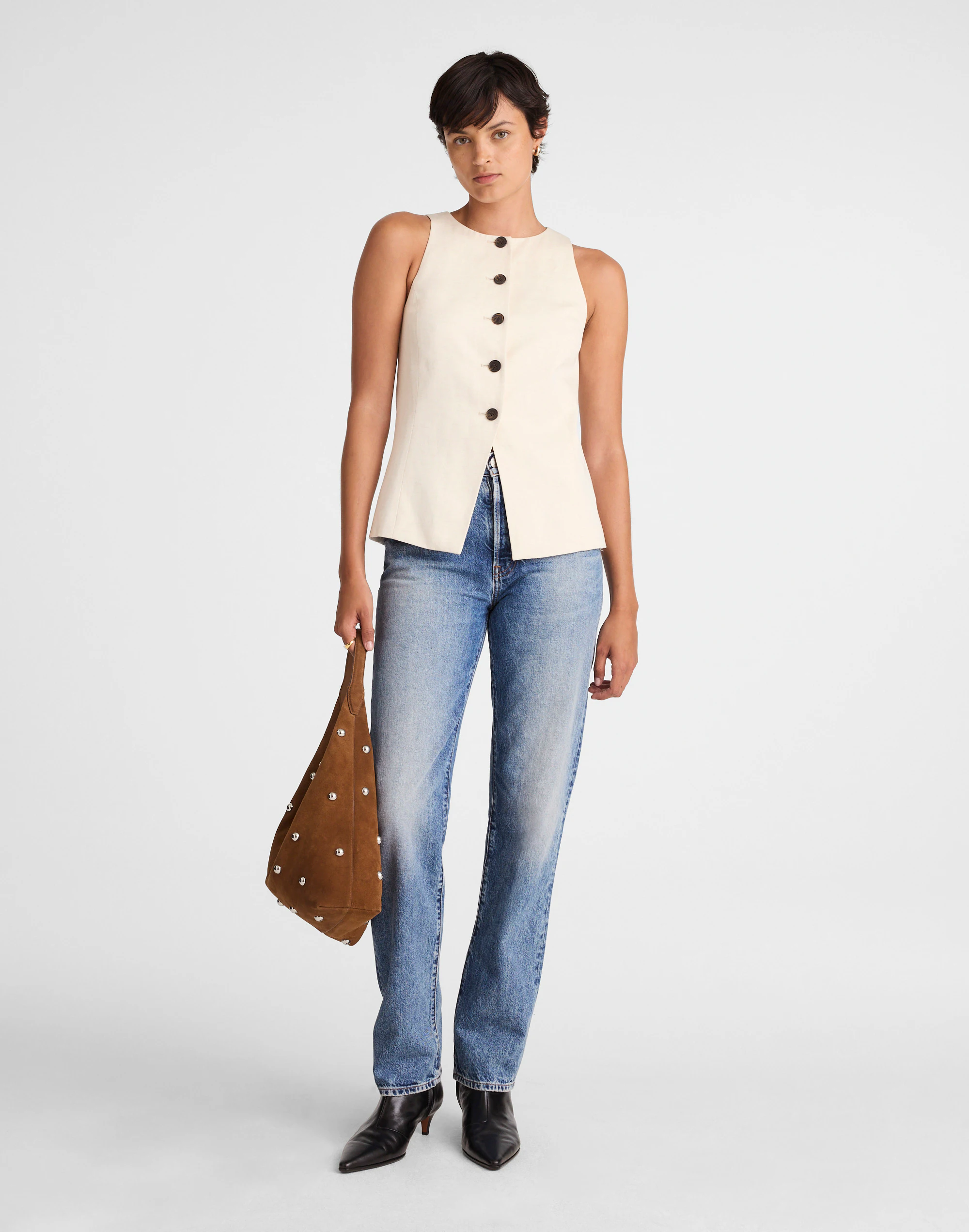 The Longline Straight Jean