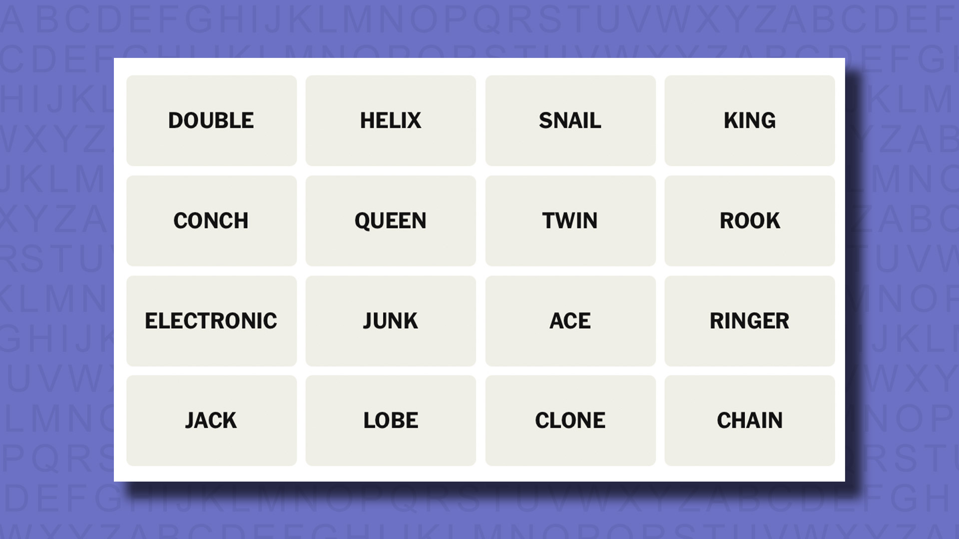 NYT Connections hints for game 714 on a purple background
