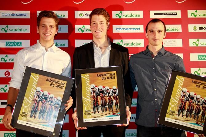 Th&eacute;ry Schir, Stefan K&uuml;ng Kilian Moser were the Best Swiss team of the Year