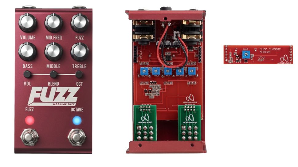Jackson Audio’s modular FUZZ get multiple analogue fuzz sounds in one