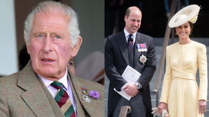 Prince Charles could “pass more on” to Prince William and Kate Middleton, seen here side by side at different events