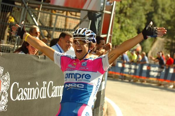 Mauro Santambrogio (Lampre-NGC) wins the Tre Valli Varesine