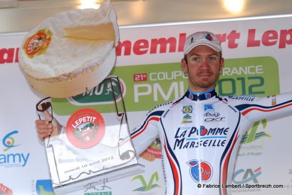 Pierre Luc Perichon (La Pomme Marseille) won the race and some of the finest cheese in the world