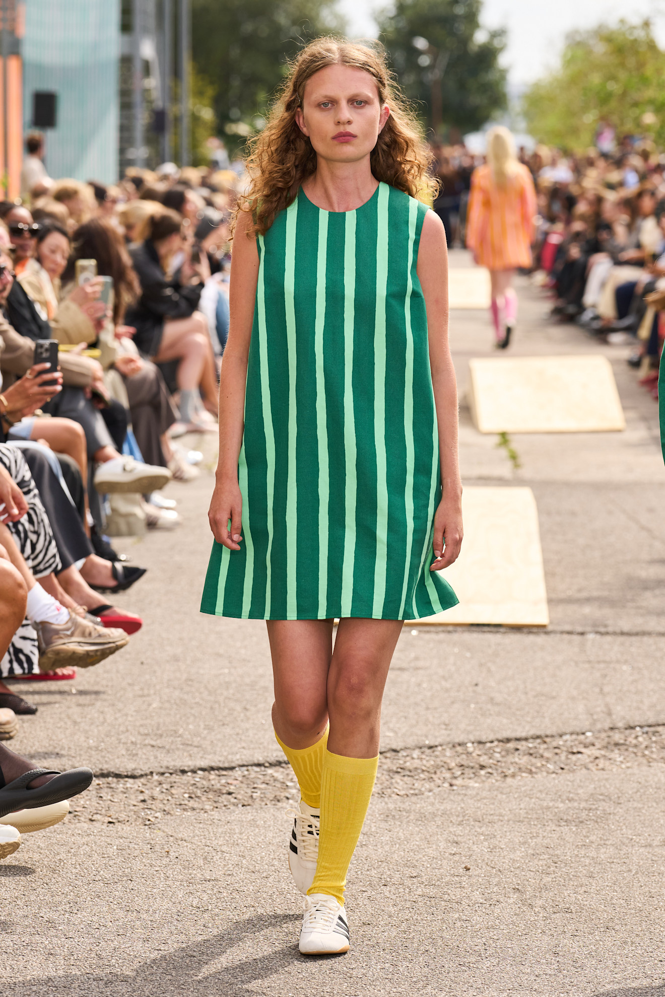 Model on the Marimekko spring/summer 2026 runway.