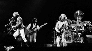 Jethro Tull performing onstage in 1978