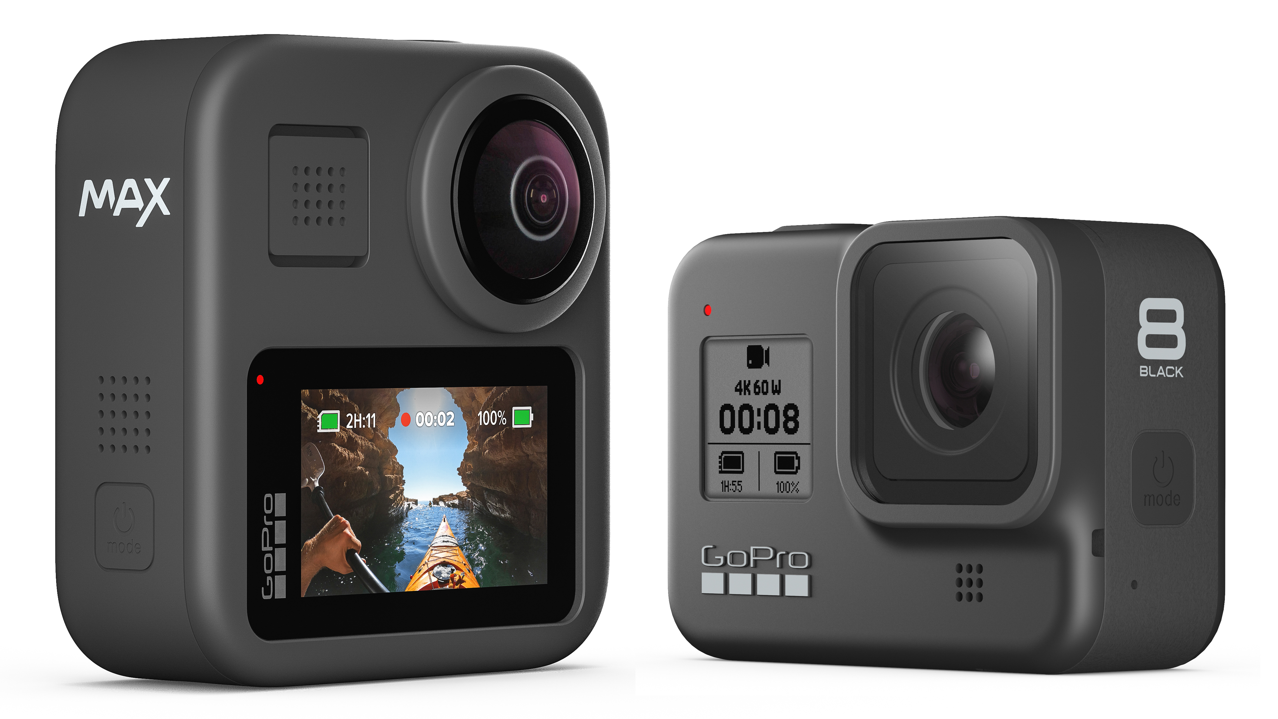 GoPro HERO8 BLACK & GoPro HERO MAX ビデオカメラ カメラ 家電・スマホ・カメラ 翌日配送可
