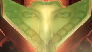 best Nintendo DS games – view of Super Metroid protagonist Samus' face through her helmet