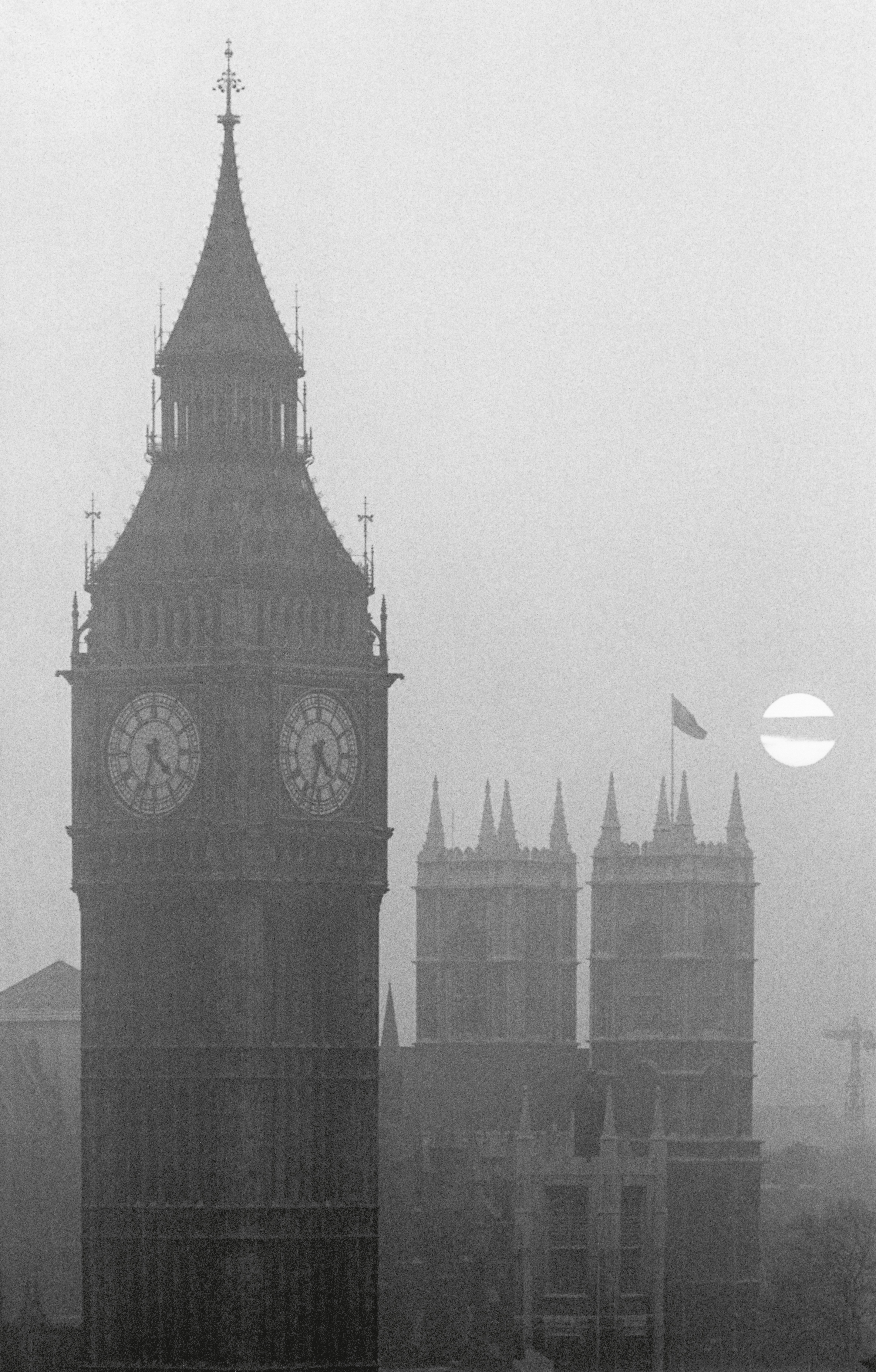 Black and white photo from Michael Kenna's book Same Sun Same Moon