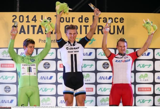 Marcel Kittel won the Saitama Criterium from Peter Sagan and Alexander Kristoff.