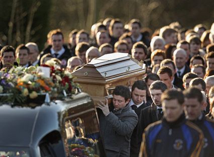 Michaela Harte&amp;amp;#039;s funeral