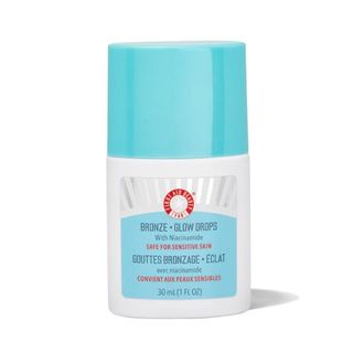 First Aid Beauty Bronze + Glow Drops With Niacinamide 
 Face Serum Helps Give an Instant Glow, Visibly Even Skin Tone + Blur Pores 
 Safe for Sensitive Skin 
 1 Oz