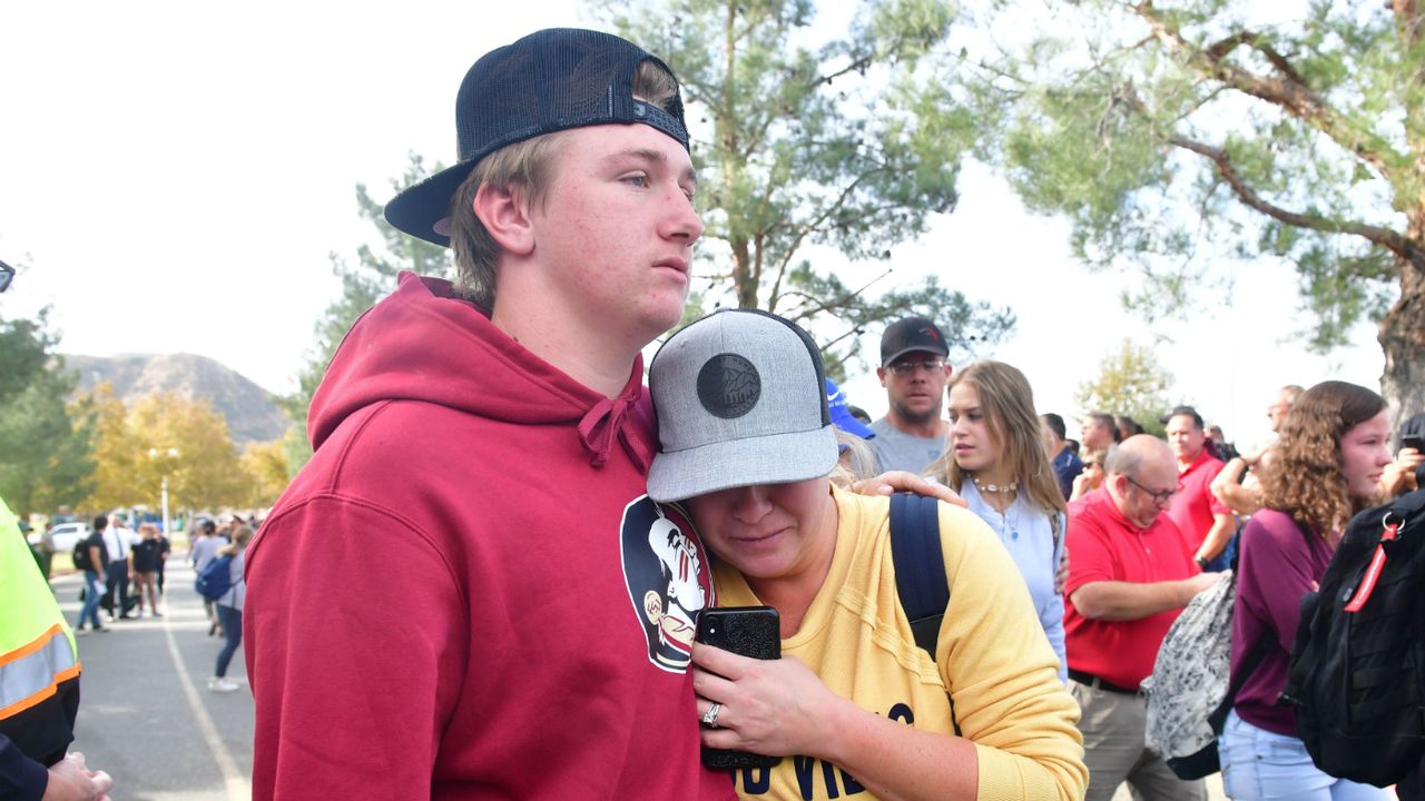 School shooting, California