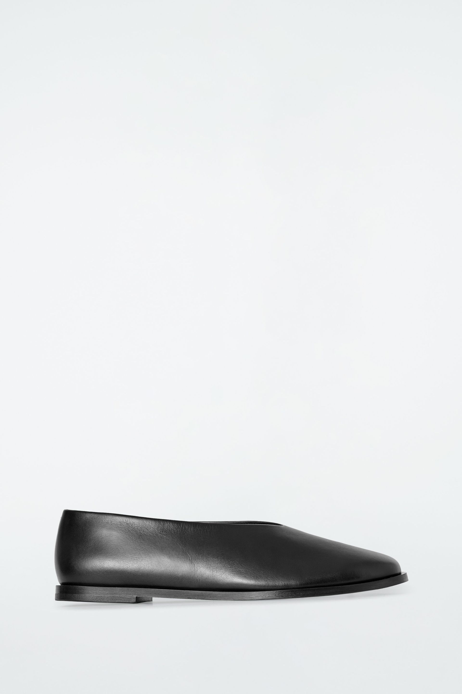 Leather Ballet Flats