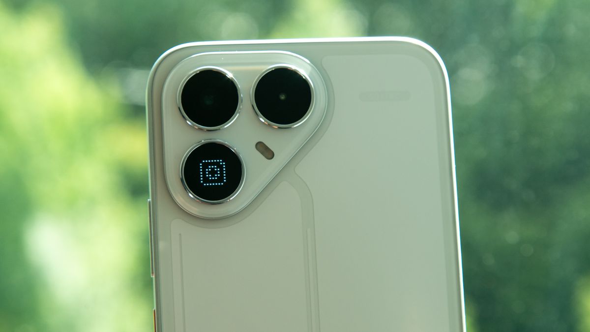 Tecno Pova 8 5G Active Matrix display showing an Instagram notification icon