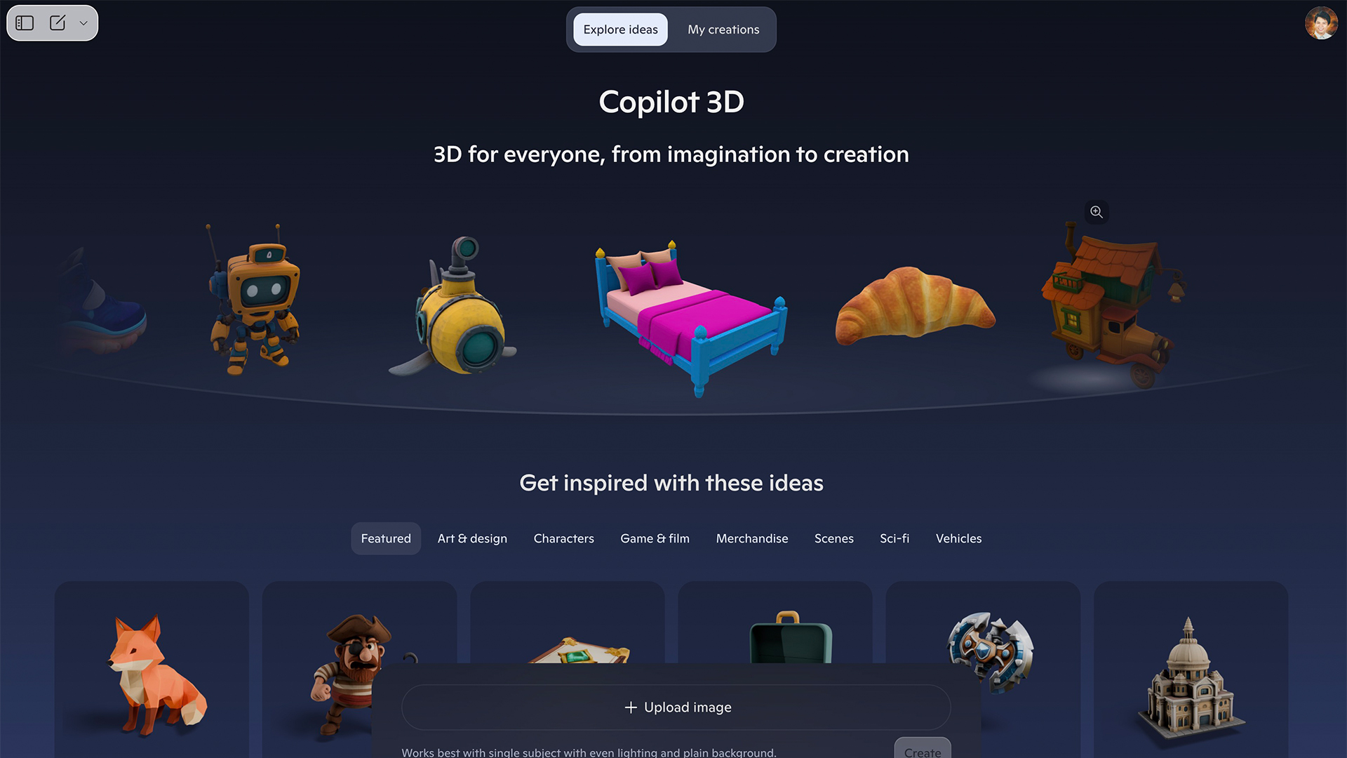 Copilot 3D