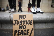 Protesters gather after Freddie Gray's death