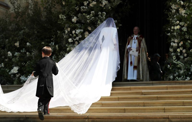 Meghan Markle Givenchy Wedding Dress