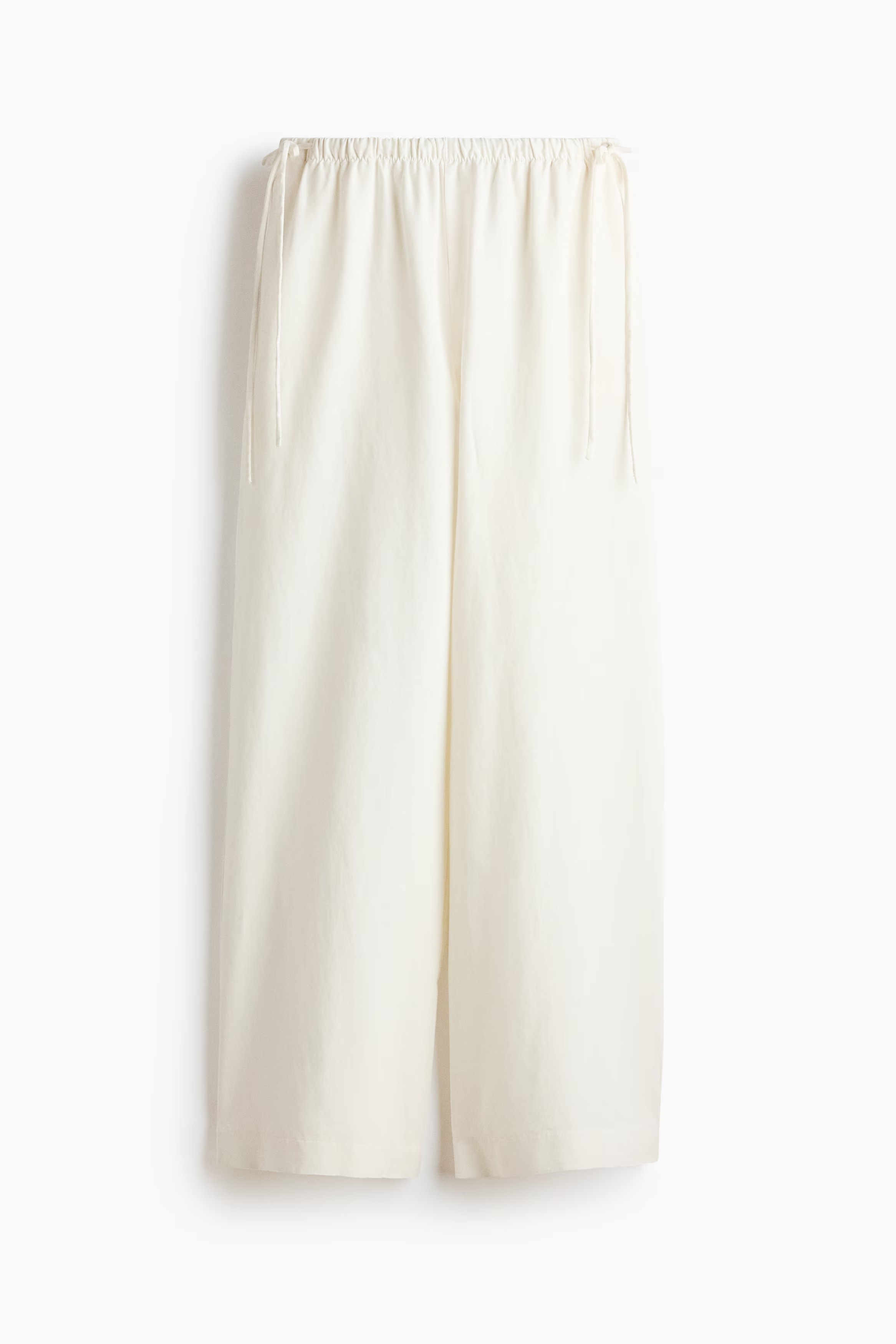 H&amp;amp;M, Linen-Blend Drawstring Pants