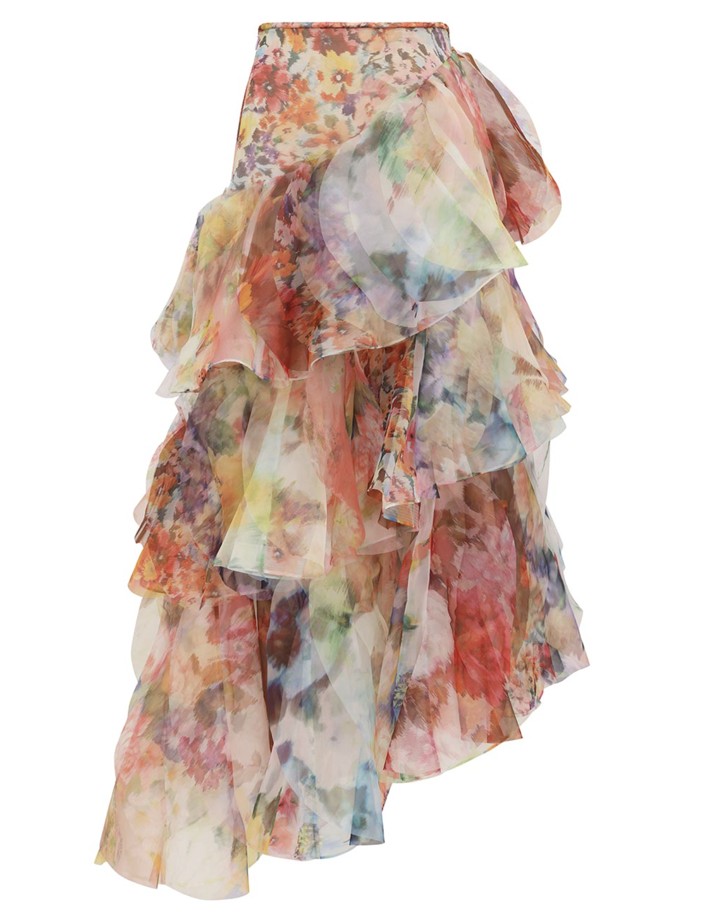 Zimmermannwear, Luna Fanned Maxi Skirt