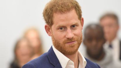 Prince Harry at a mental health event