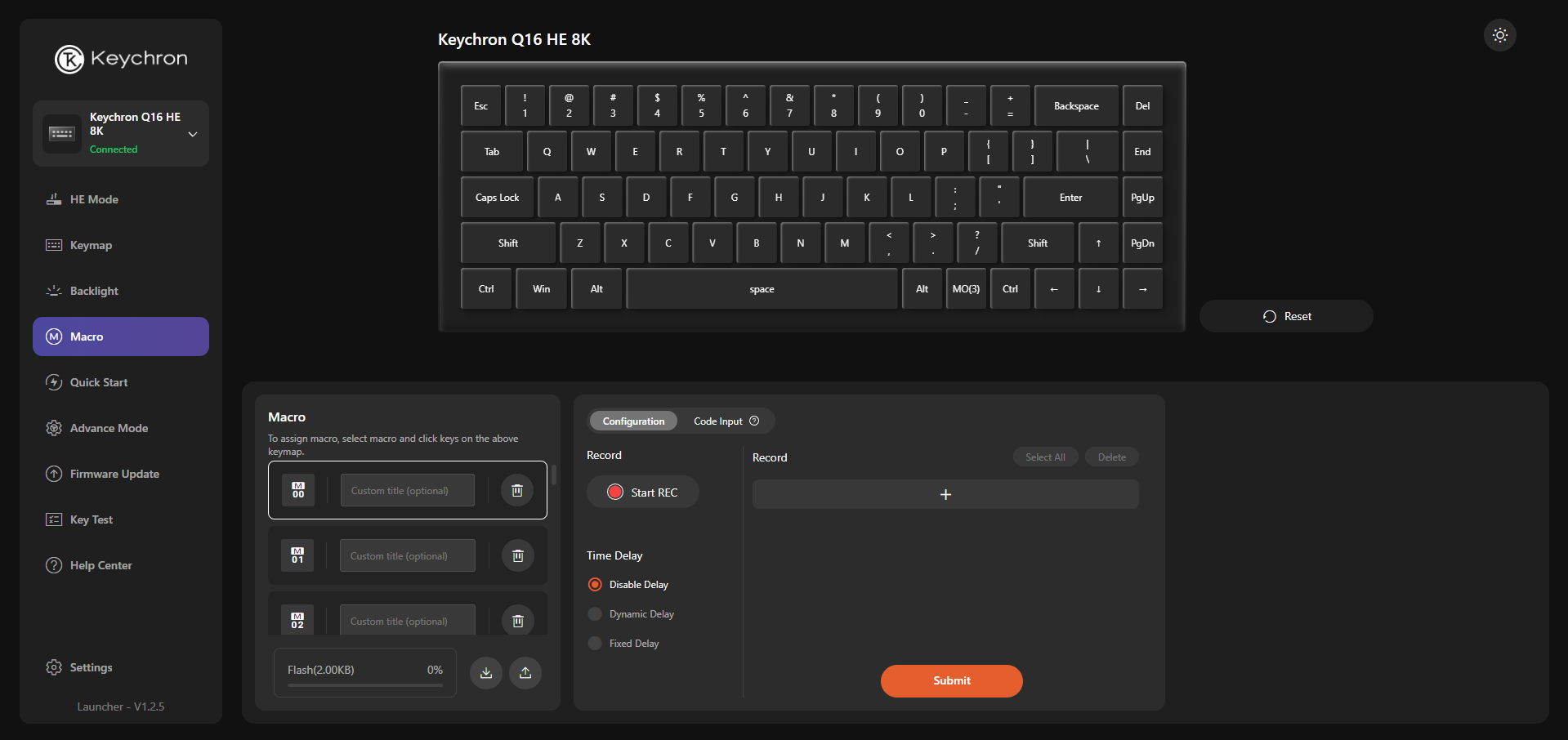 كيكرون Q16 HE 8K