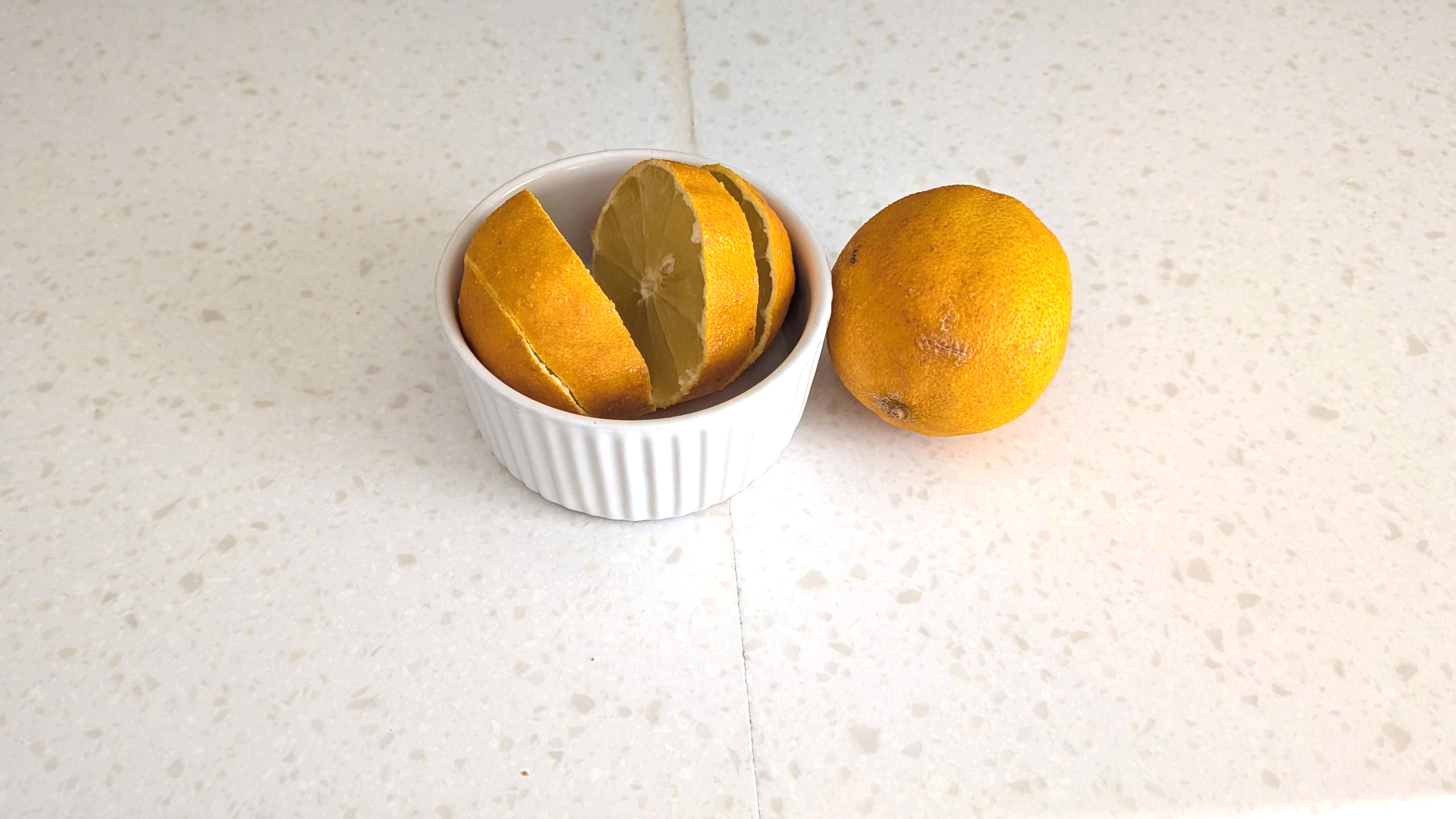 Lemons in kitchen