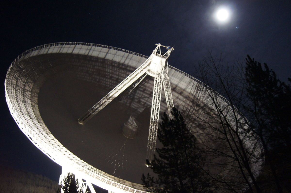 Effelsberg Radio Telescope Night