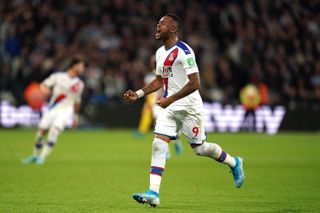Jordan Ayew was able to celebrate his late winner following a lengthy VAR review