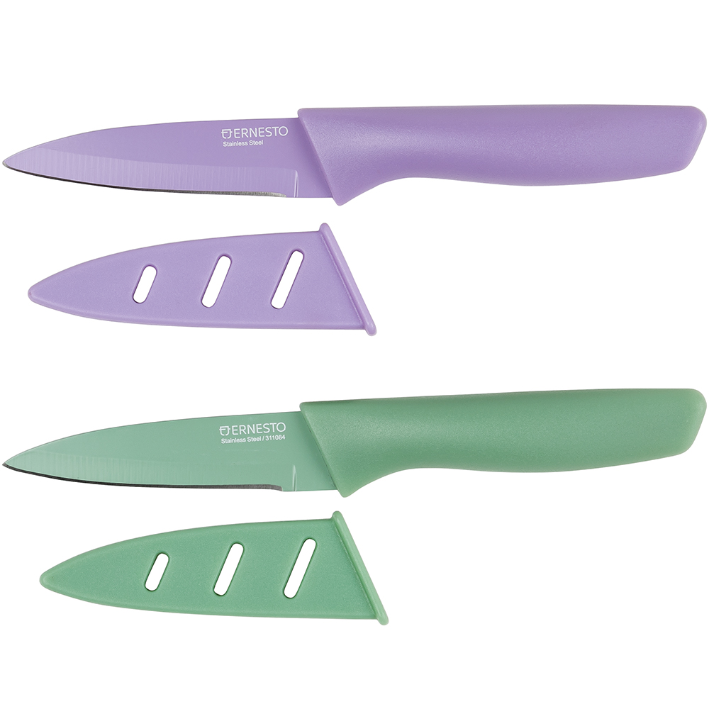 sharp knife with safety guard