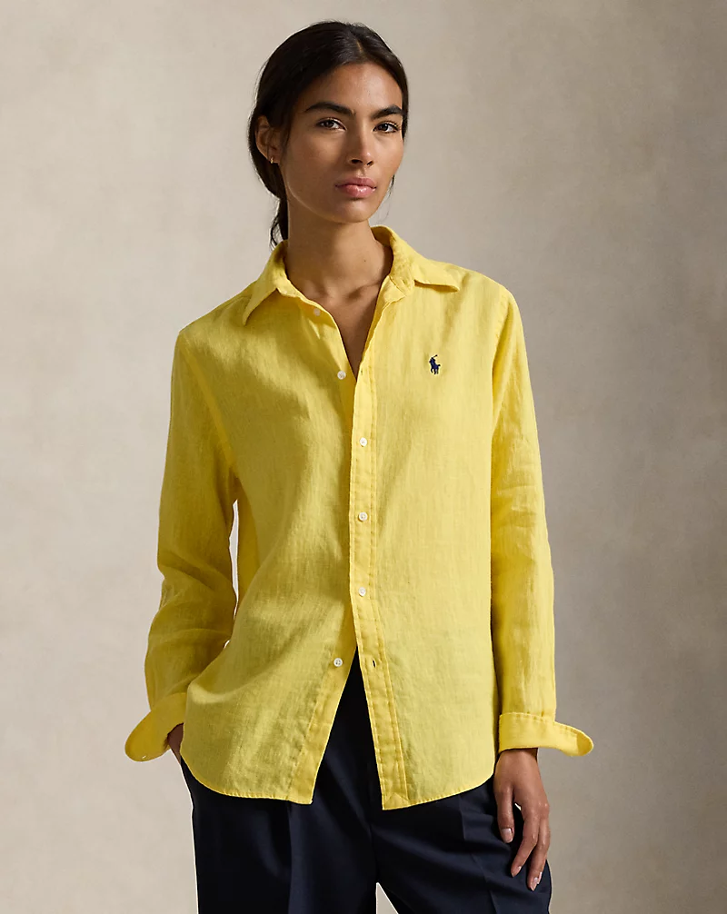 Classic Fit Linen Shirt