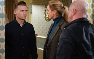 Hunter gets on the wrong side of Phil next week in EastEnders as his problems mount