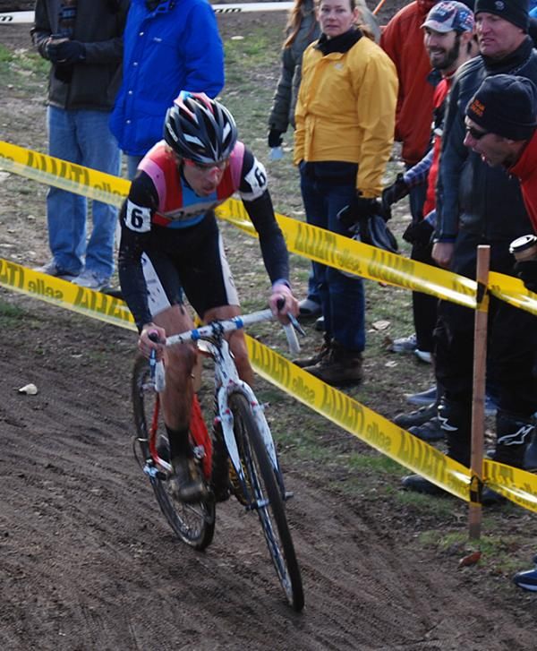 Chris Jones on his way to one of his best finishes