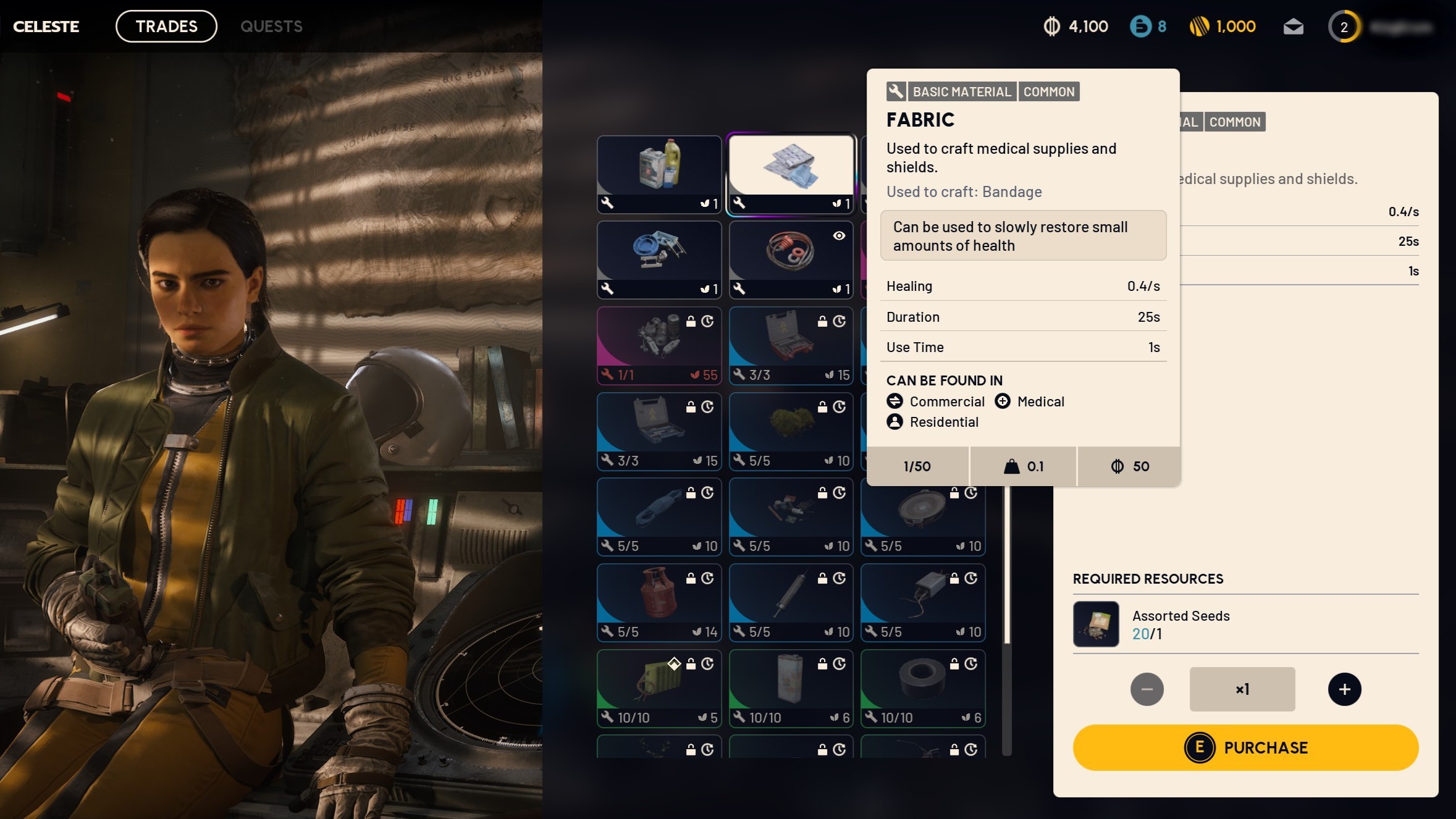 Arc Raiders Assorted Seeds - Buying scrap