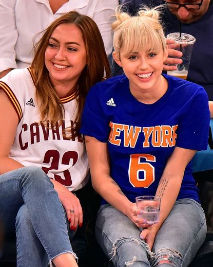 Brandi and Miley Cyrus