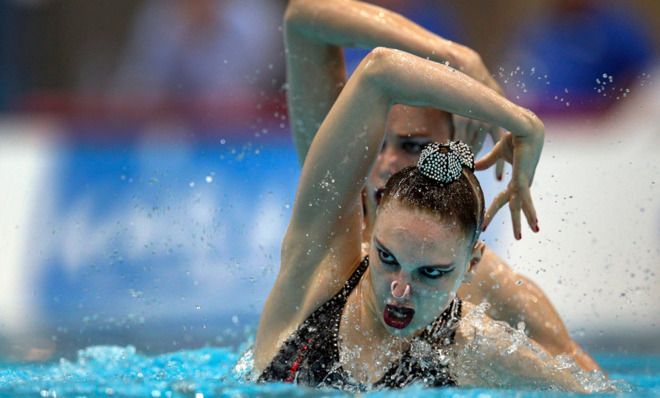 Synchronized swimming