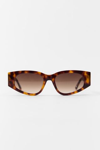 Zara, Tortoiseshell Effect Sunglasses