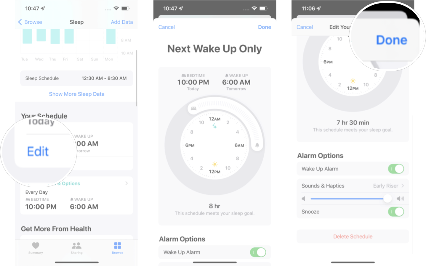 how-to-set-up-and-use-sleep-schedule-on-iphone-imore