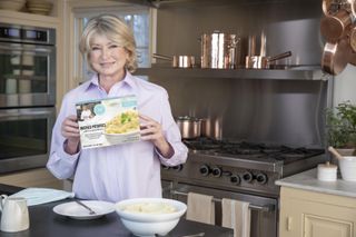 Martha Stewart Kitchen frozen food line launches.