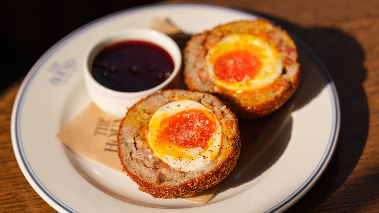 Pigs in Blankets scotch egg