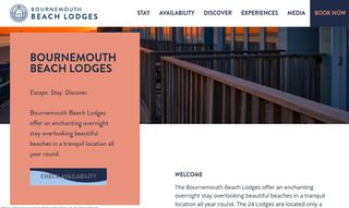 Homepage of Bournemouth Beach Lodges
