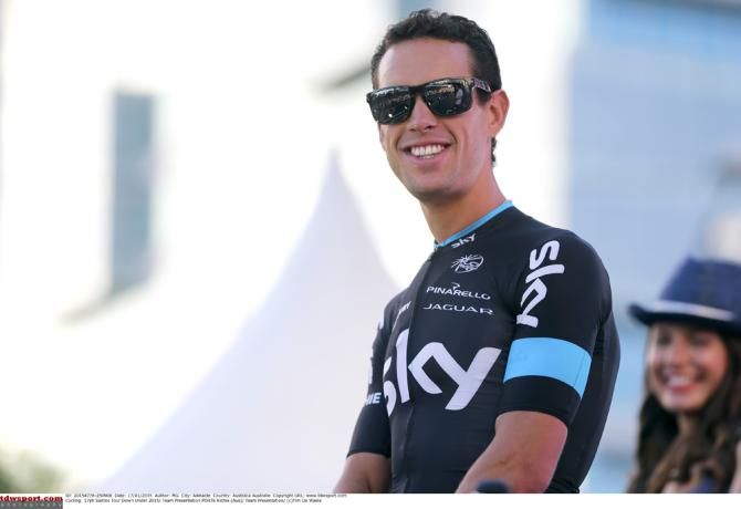 Pre-race favourite Richie Porte (Team Sky)