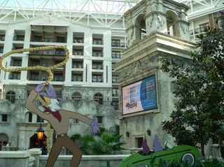 The atrium of the Gaylord Texan resort in Grapevine, Texas, home of the 2006 World Series of Video Games. On the fourth floor, in the presidential suite, Michael Dell showed off a computer whose existence even Intel wasn't ready to acknowledge.