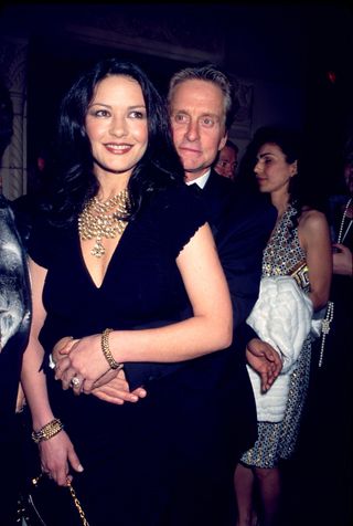 celebrity wedding - Catherine Zeta-Jones and Michael Douglas